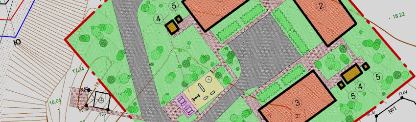 Проект планировки и межевания земельных участков - фото
